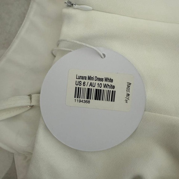 NWT White mini dress from Princess Polly - Picture 6 of 8